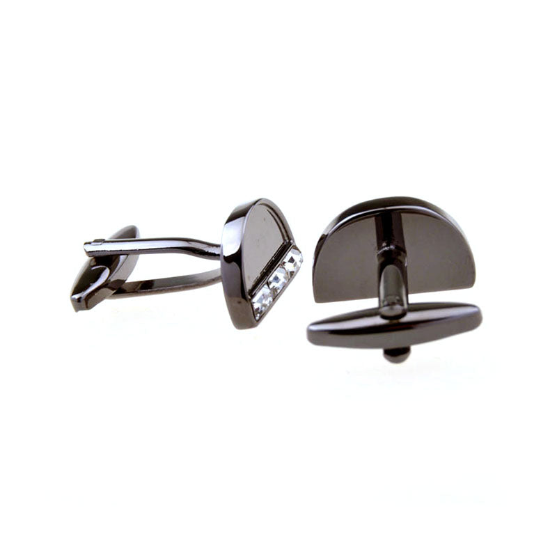 Crystal Zircon Cufflinks