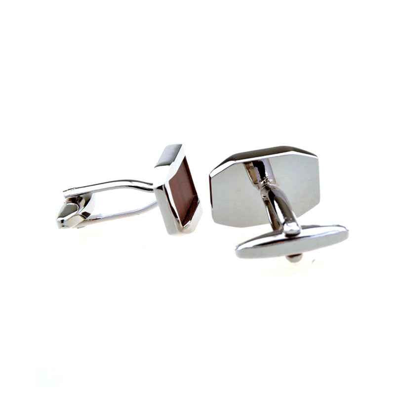 Enamel Dropping Glue Cufflinks