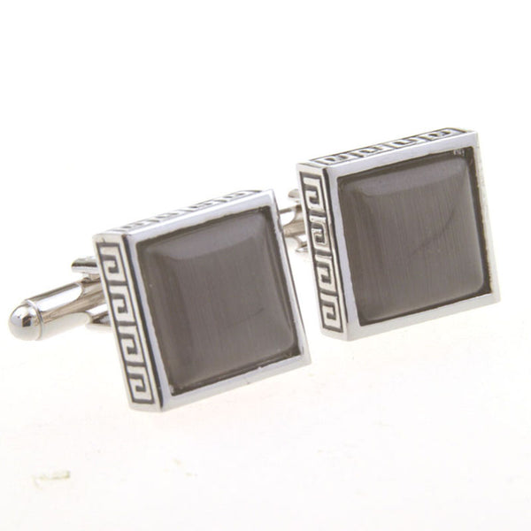 Cateye Glass Cufflinks