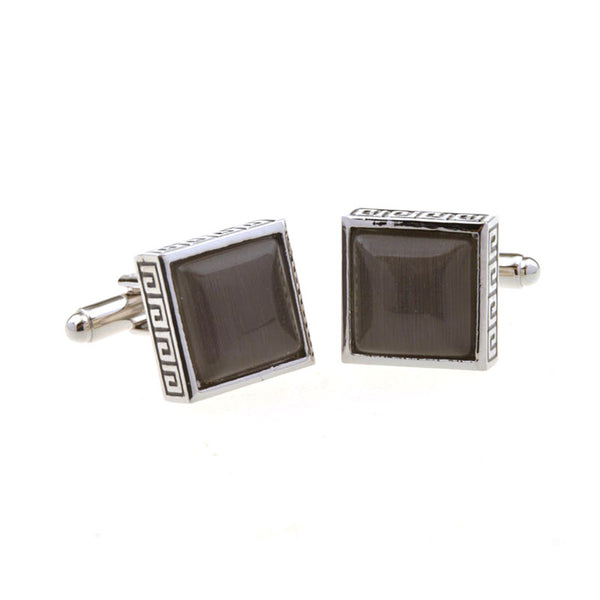 Cateye Glass Cufflinks