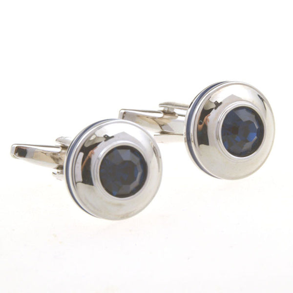 Crystal Zircon Cufflinks