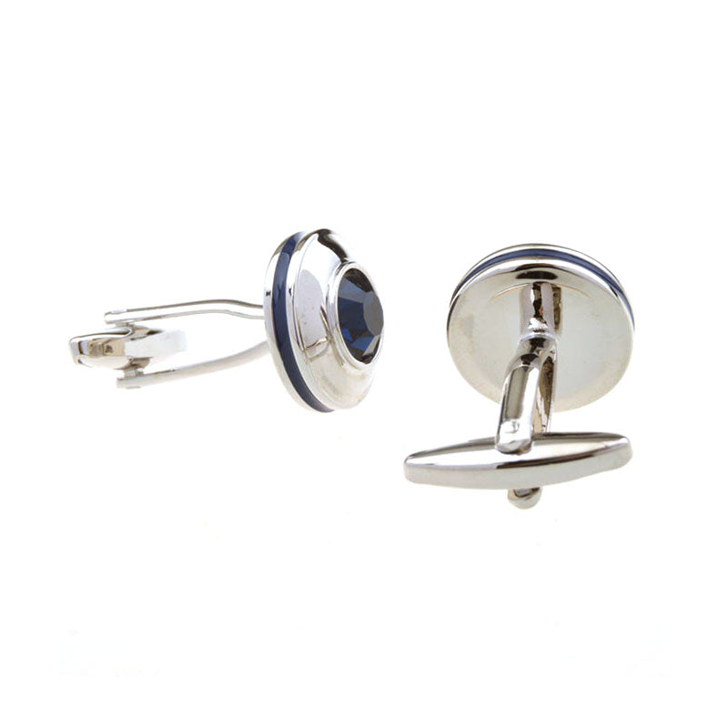 Crystal Zircon Cufflinks