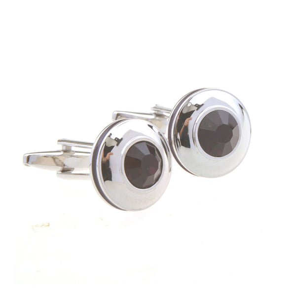 Crystal Zircon Cufflinks