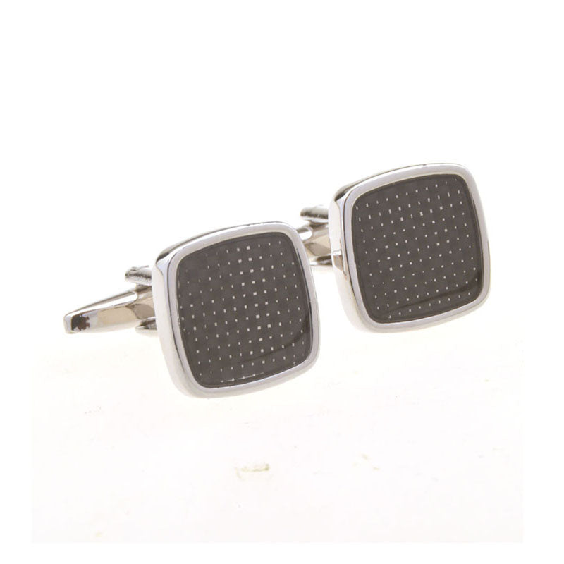 Enamel Dropping Glue Cufflinks