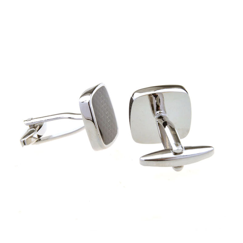 Enamel Dropping Glue Cufflinks