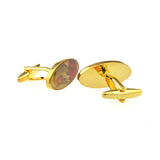 Enamel Dropping Glue Cufflinks