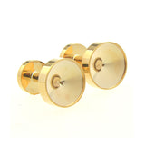 Plain Colour Metal Cufflinks
