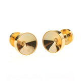 Plain Colour Metal Cufflinks