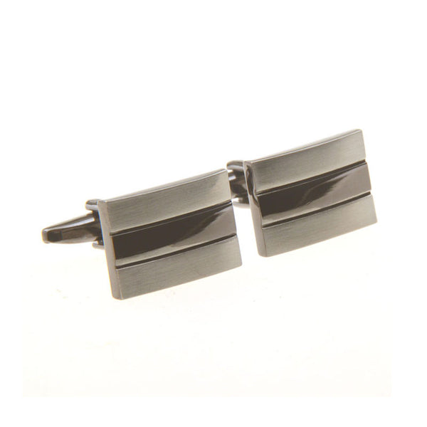 Plain Colour Metal Cufflinks