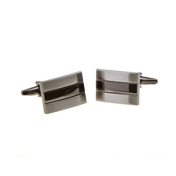 Plain Colour Metal Cufflinks