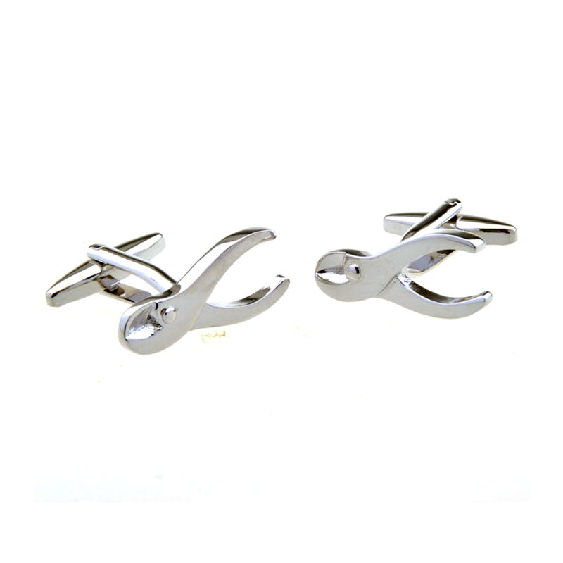 Military Tools Plain Colour Metal Cufflinks