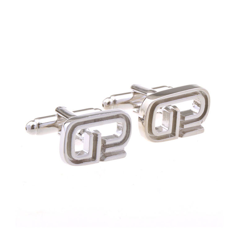 Plain Colour Metal Cufflinks