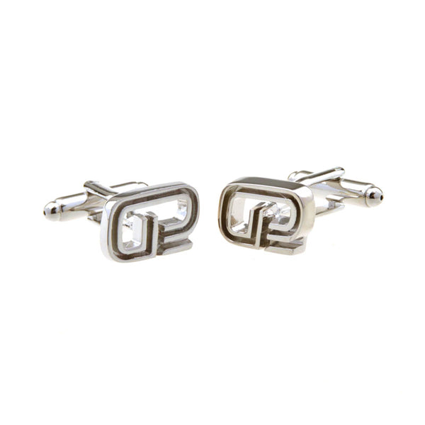 Plain Colour Metal Cufflinks