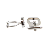 Plain Colour Metal Cufflinks