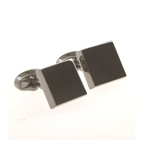 Plain Colour Metal Cufflinks
