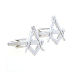 Plain Colour Metal Cufflinks