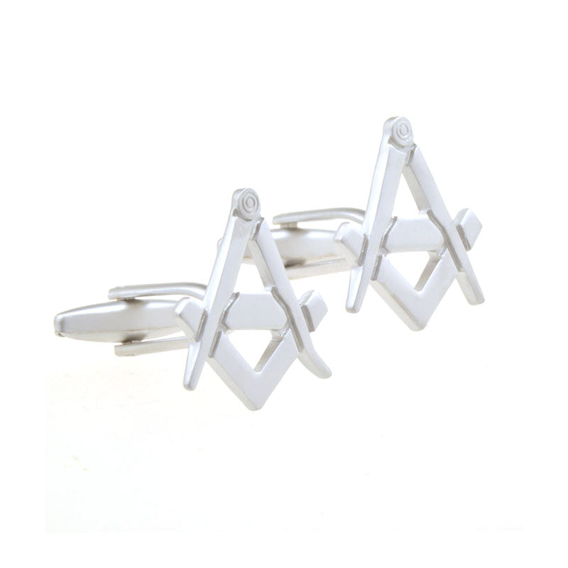 Plain Colour Metal Cufflinks