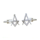 Plain Colour Metal Cufflinks