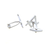 Plain Colour Metal Cufflinks