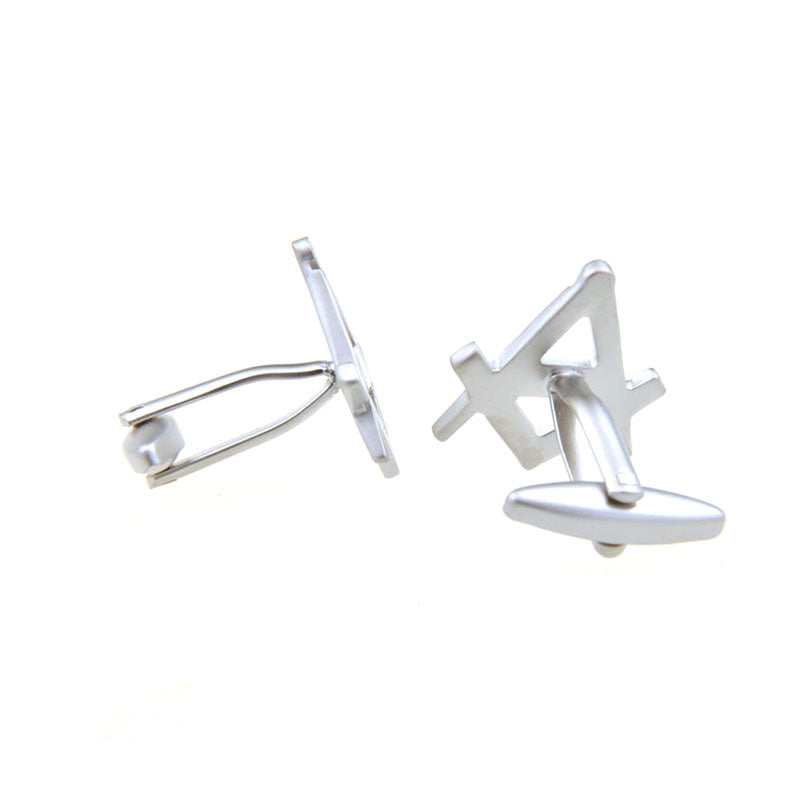 Plain Colour Metal Cufflinks