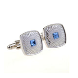 Crystal Zircon Cufflinks