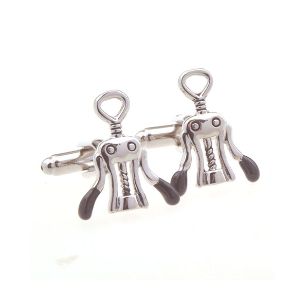 Military Tools Grease Baking Paint Cufflinks