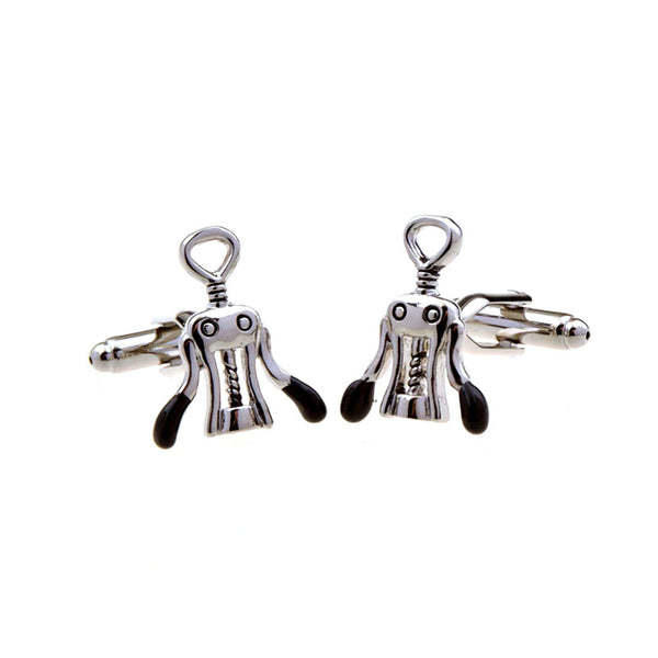 Military Tools Grease Baking Paint Cufflinks