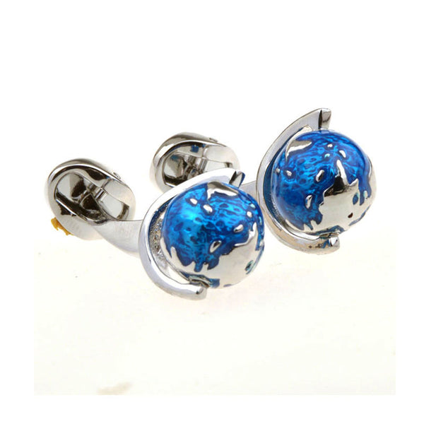 Sports Technology Enamel Dropping Glue Cufflinks