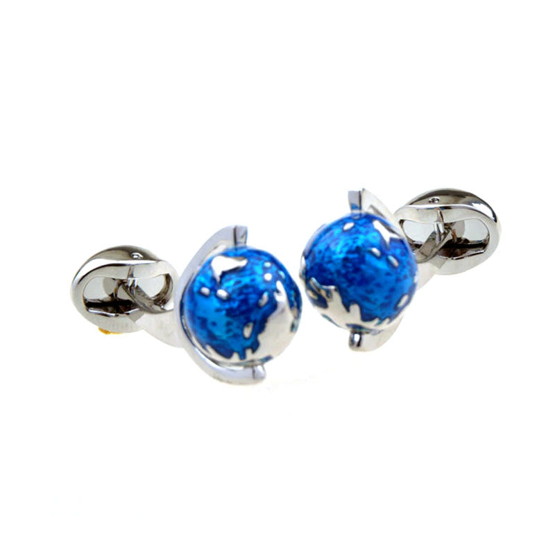 Sports Technology Enamel Dropping Glue Cufflinks
