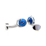 Sports Technology Enamel Dropping Glue Cufflinks