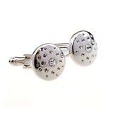 Crystal Zircon Cufflinks