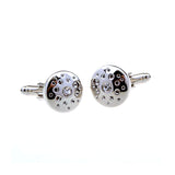Crystal Zircon Cufflinks