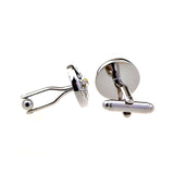 Crystal Zircon Cufflinks