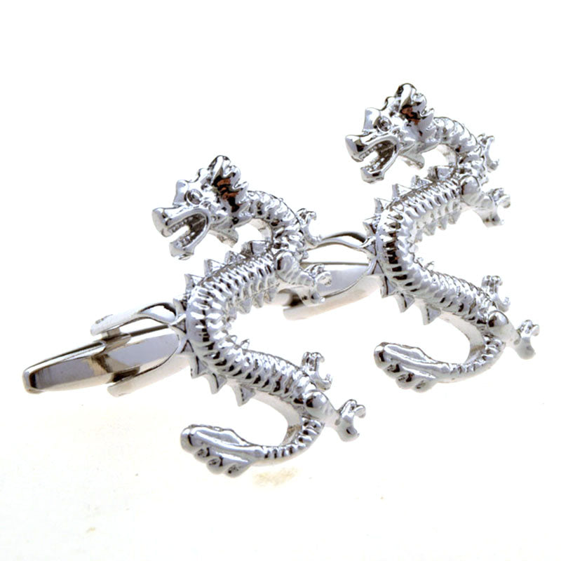 Animals Plants Plain Colour Metal Cufflinks