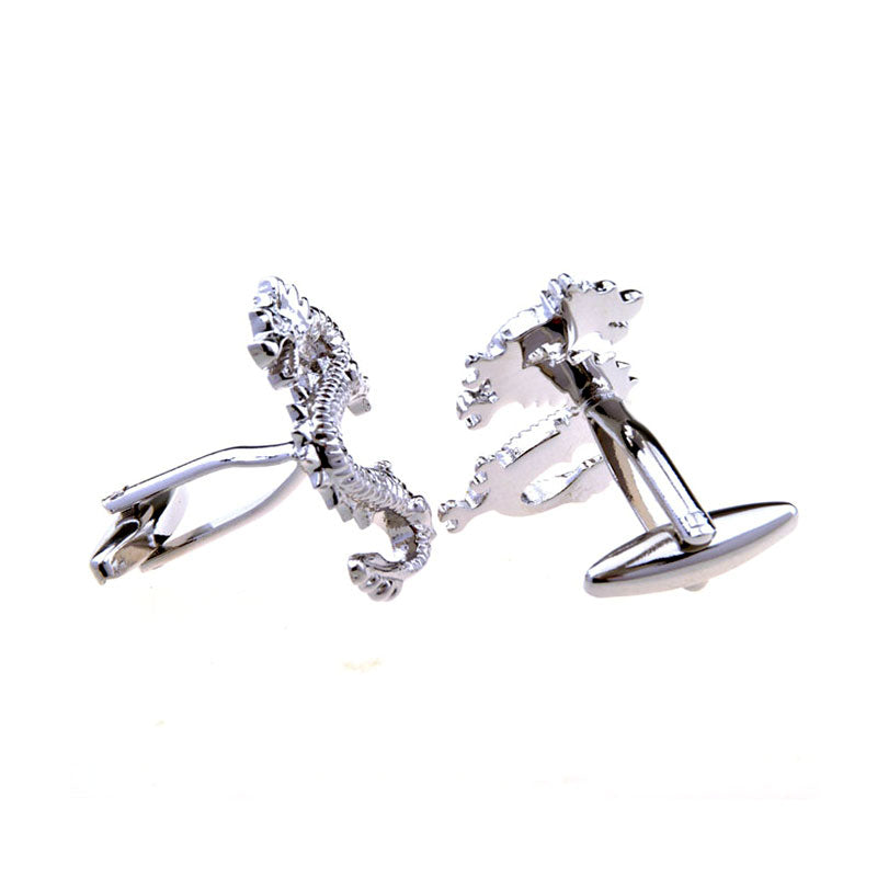 Animals Plants Plain Colour Metal Cufflinks