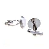 Plain Colour Metal Cufflinks
