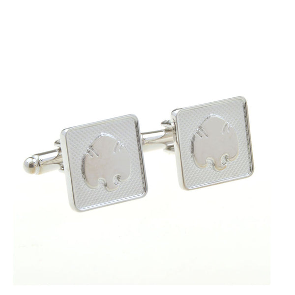 Plain Colour Metal Cufflinks