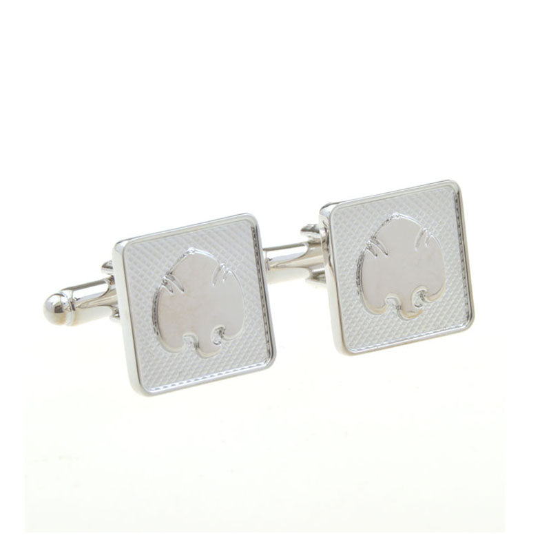 Plain Colour Metal Cufflinks