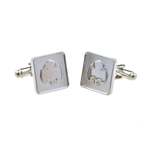 Plain Colour Metal Cufflinks