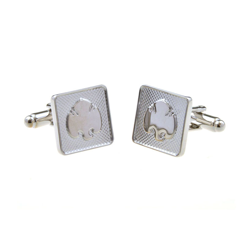 Plain Colour Metal Cufflinks