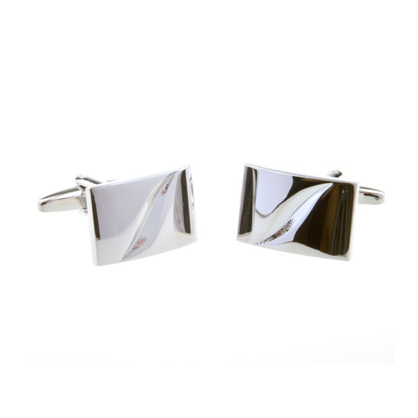 Plain Colour Metal Cufflinks