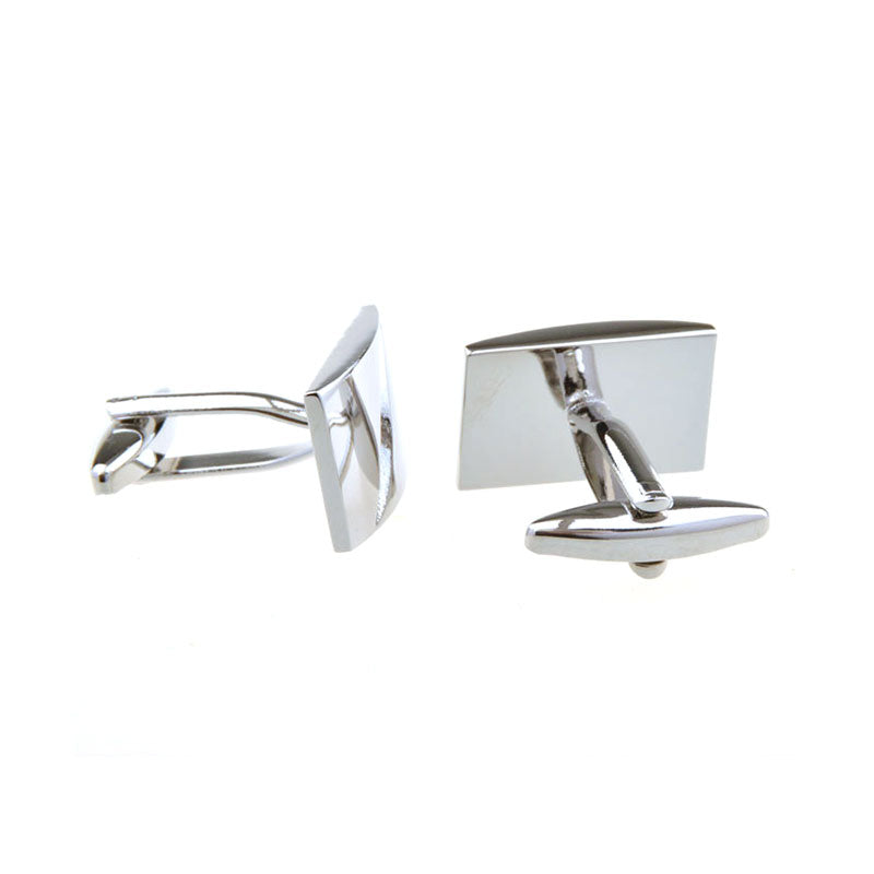 Plain Colour Metal Cufflinks
