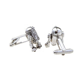 Sports Technology Grease Baking Paint Cufflinks
