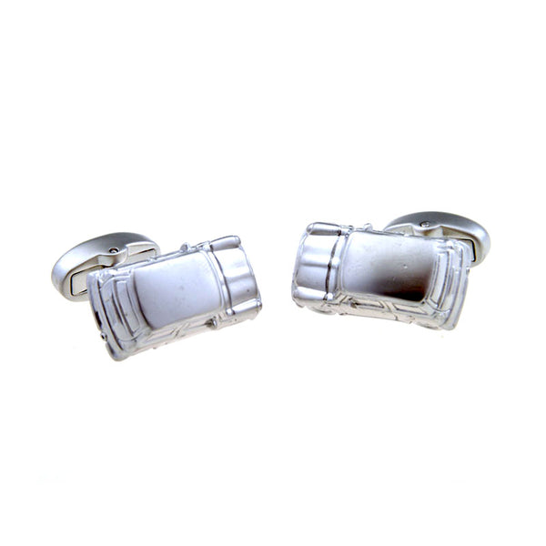Car Logo Traffic Plain Colour Metal Cufflinks
