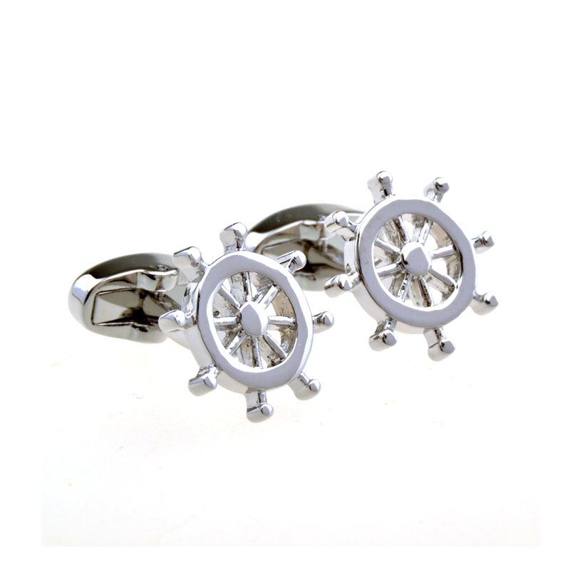 Plain Colour Metal Cufflinks