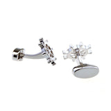 Plain Colour Metal Cufflinks