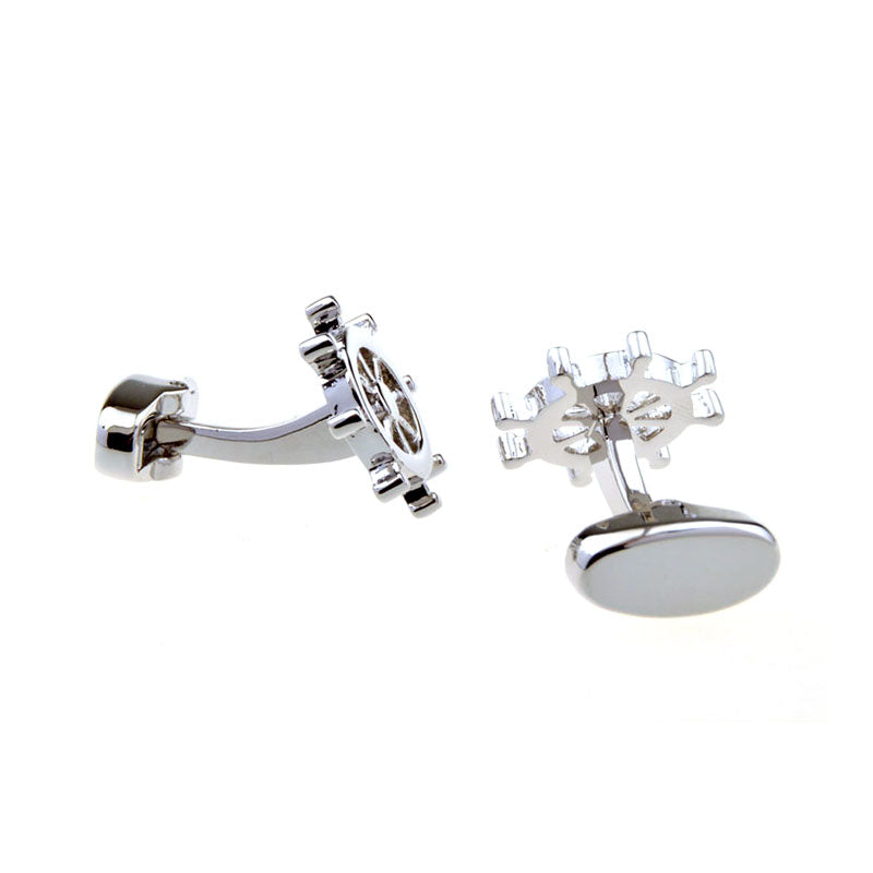 Plain Colour Metal Cufflinks
