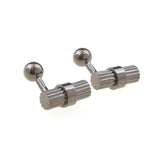 Plain Colour Metal Cufflinks