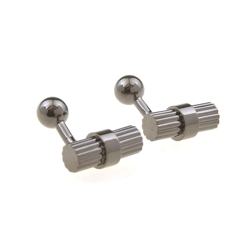 Plain Colour Metal Cufflinks