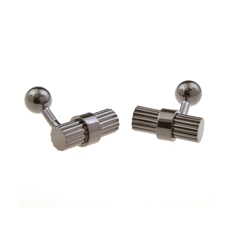 Plain Colour Metal Cufflinks